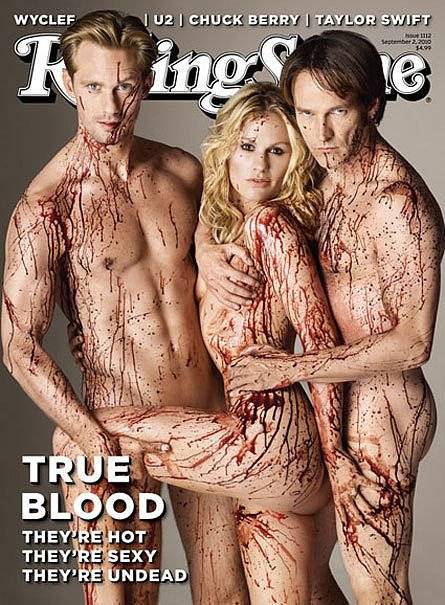 Anna Paquin, true blood - naked, topless cover magazine