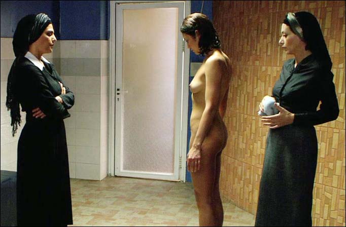Bond girl Olga Kurylenko stripped fully naked by nuns