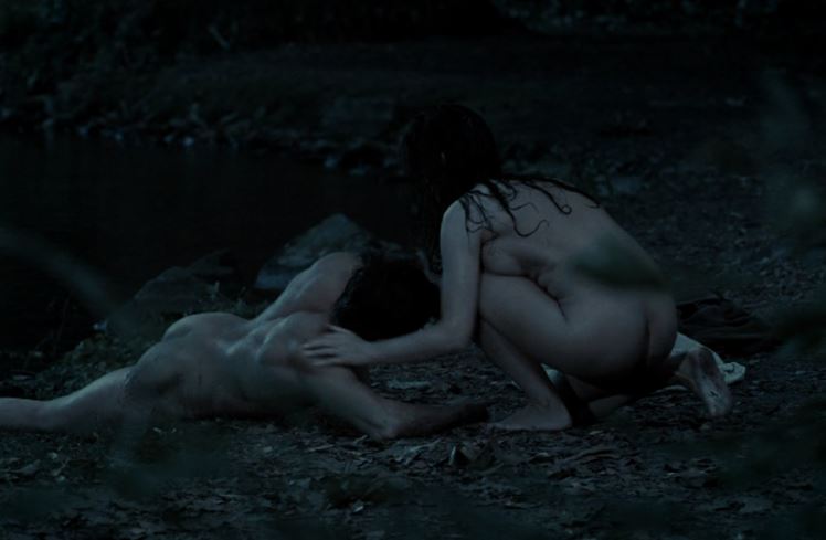 Hayley Atwell naked in the woods! Nude celebrity movie stills!