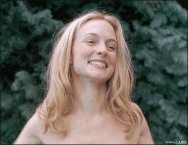 Heather Graham shows her tits - topless animated GIF