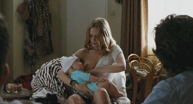 Heather Graham tits exposed #topless in the Hangover (movie still)