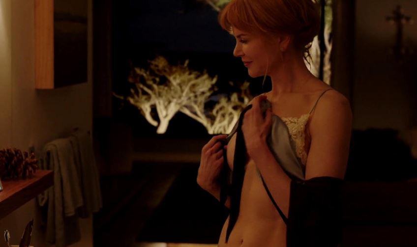 Nicole Kidman nipple boobs nude in little big lies