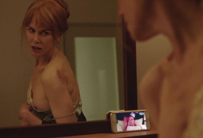 Nicole Kidman nipple boobs nude in little big lies