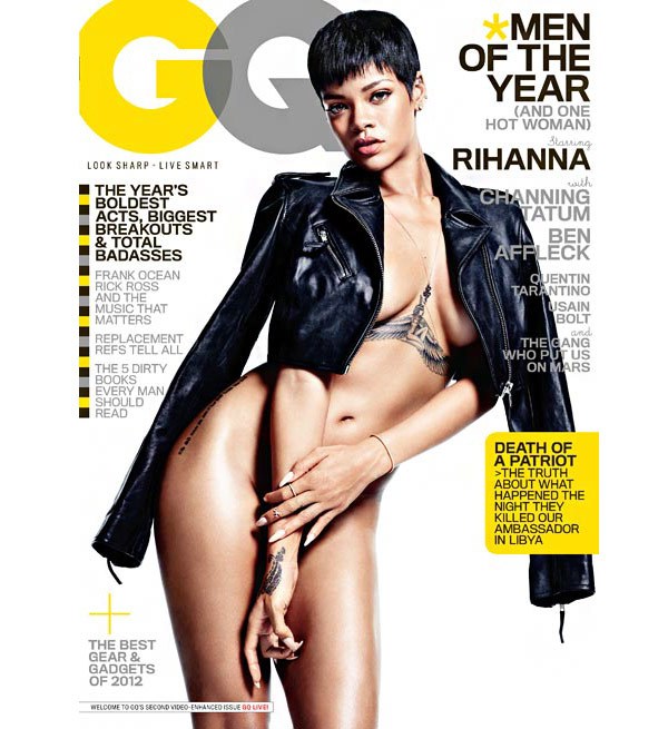 Rihanna Magazine nude naked cover photo