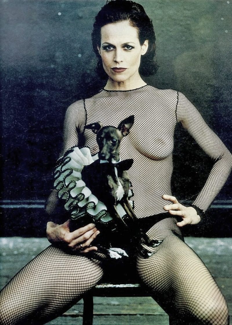 Sigourney Weaver from Alien nude topless naked