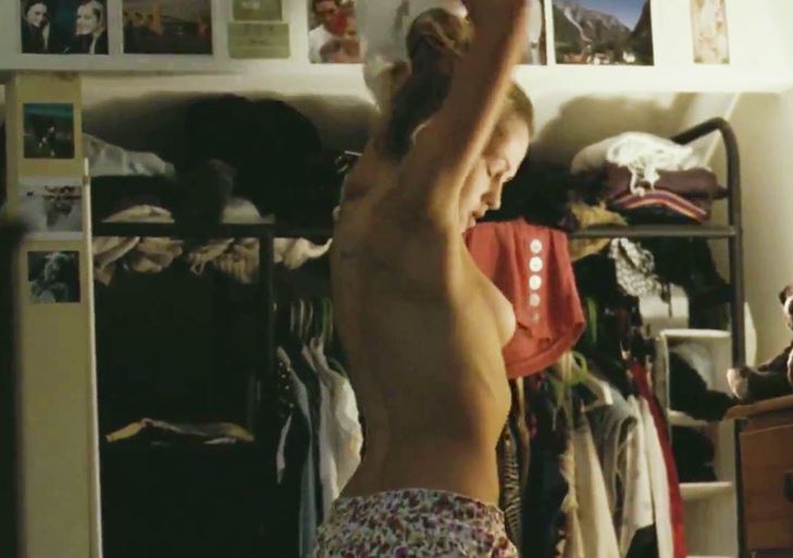 Teresa Palmer hot tits topless exposed in the movie Bear (2011)