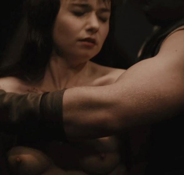 The reason to watch Penny Dreadful? Jessica Barden her nude tits #boobs #topless on the small screen!