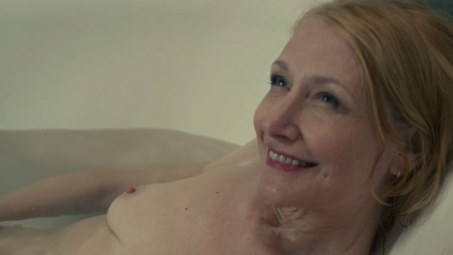 Topless boobs in bath Patricia Clarkson