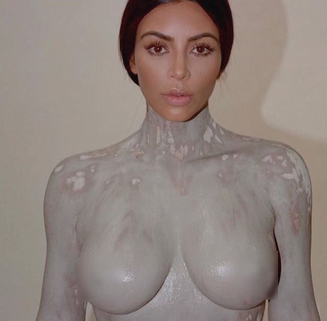 Kim Kardashian big boobs, big booty, nude photoshoot 2018 leak