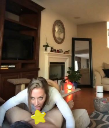 Sucking Her First Big Dick