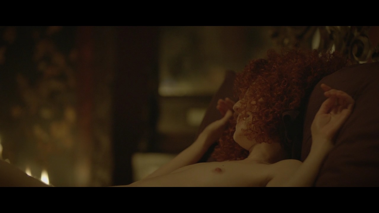 Blandine #Bellavoir boobs nude in movie scene