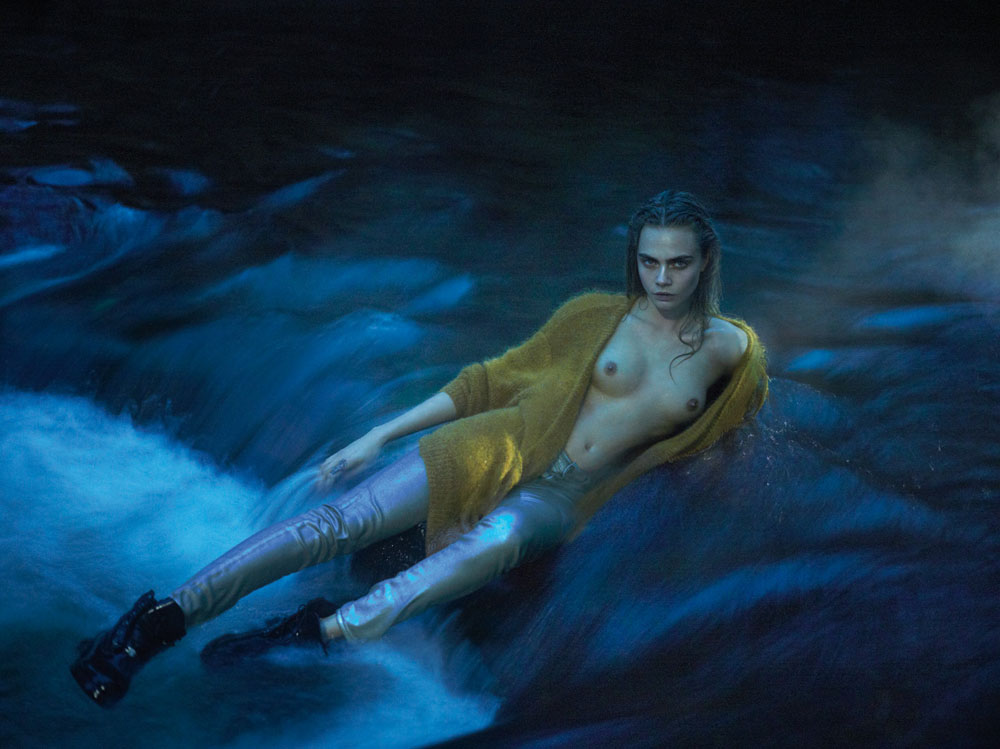 Cara Delevingne tits - boobs - titties! NUDE!