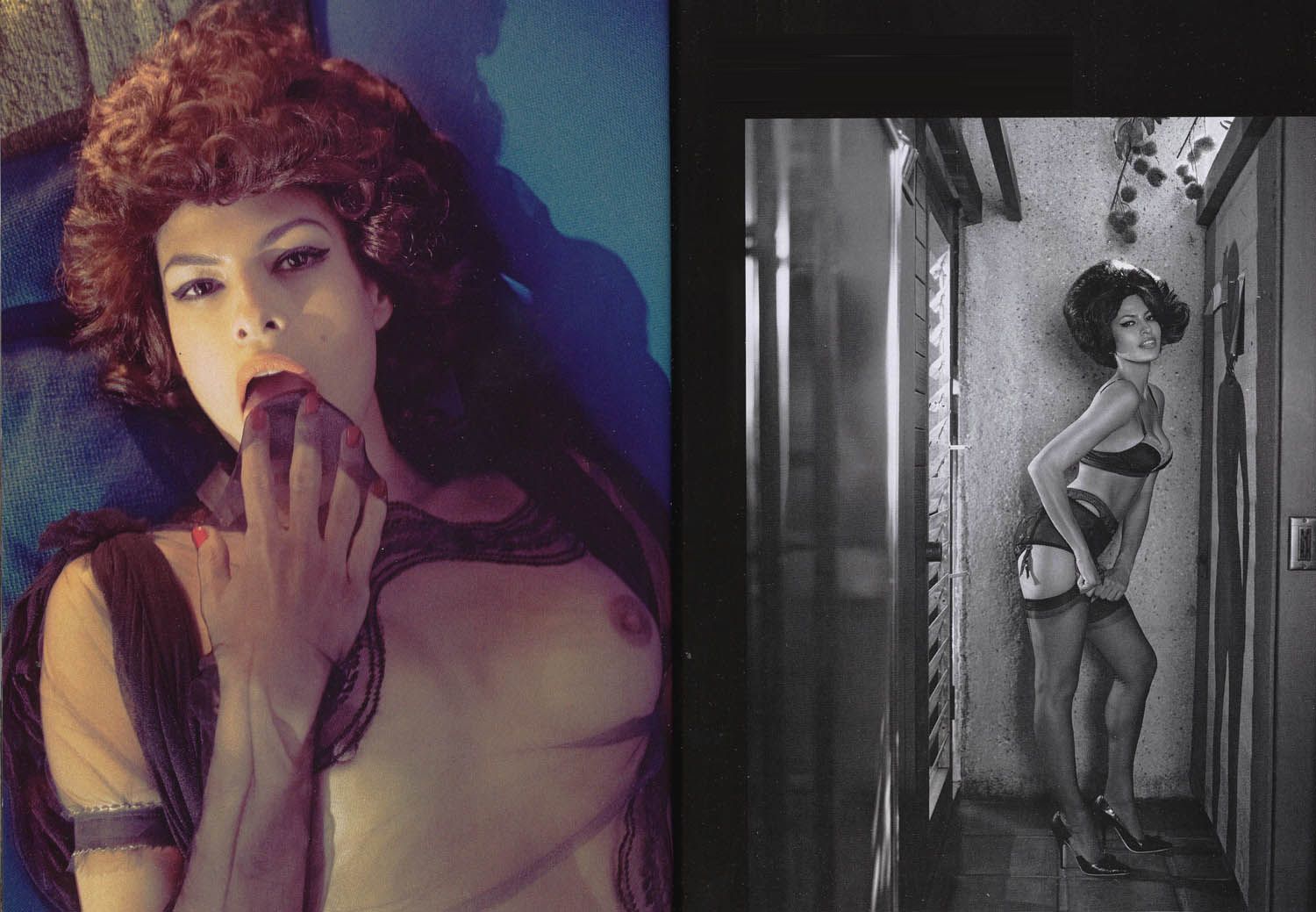 Eva Mendes - art nude photos - vogue part 3 - showing tits