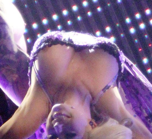 Katherine Jenkins nipple slip live on stage