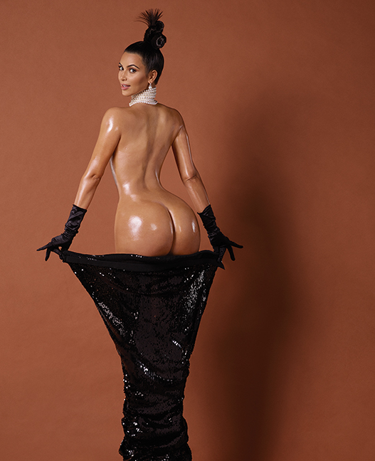 Kim Kardashian hot big nude celebrity ass booty butt