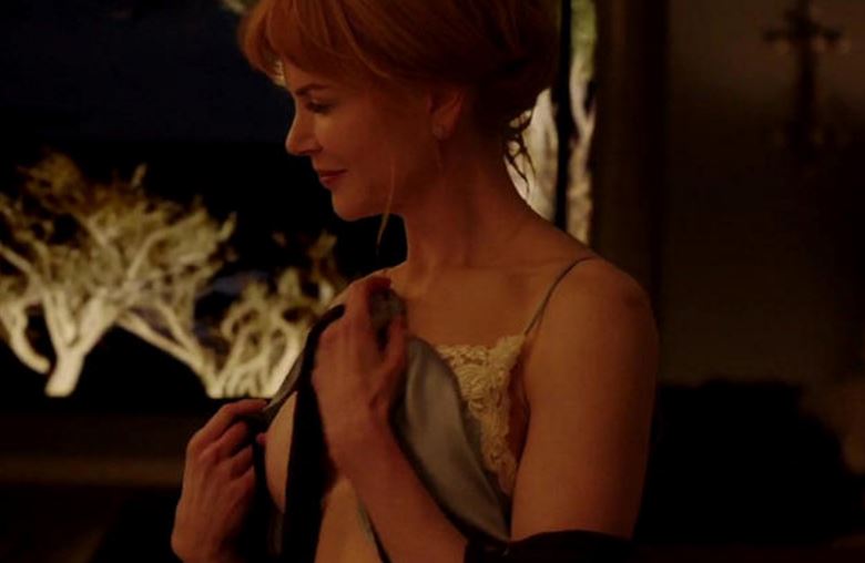 Nicole Kidman nipple boobs nude in little big lies