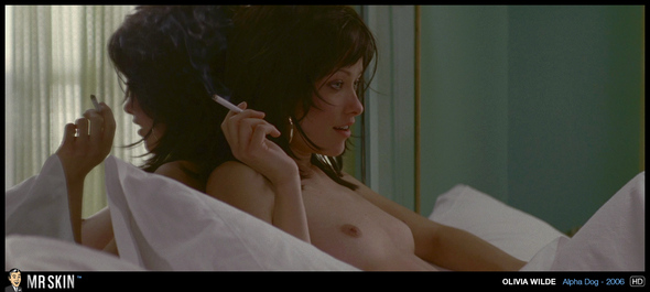 Olivia Wilde topless screen caps