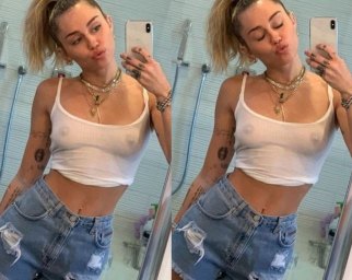 Miley Cyrus naughty celeb