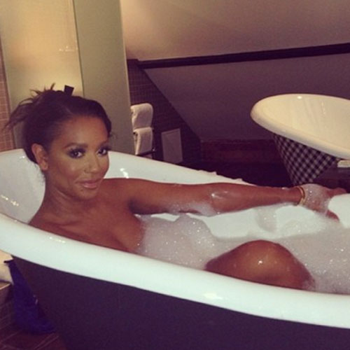 Spice Girl Mel B nude in bath