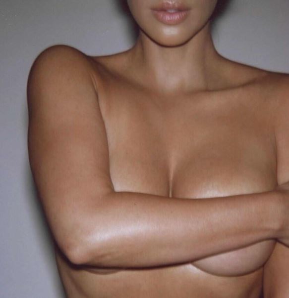 Kim Kardashian big boobs, big booty, nude photoshoot 2018 leak